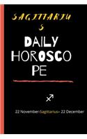 Sagittarius Daily Horoscope Notebook