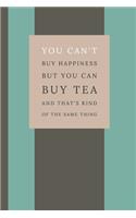 You cannot buy happiness