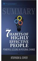 Summary of The 7 Habits of Highly Effective People: Powerful Lessons in Personal Change by Stephen R. Corey