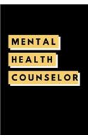 Mental Health Counselor