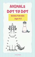 Animals Dot To Dot Books For Kids Ages 4-5