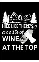 Hike like there's a bottle of wine at the top