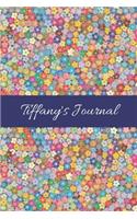 Tiffany's Journal: Cute Personalized Name College-Ruled Notebook for Girls & Women - Blank Lined Gift Journal/Diary for Writing & Note Taking