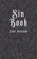 Sin Book Lined Notebook