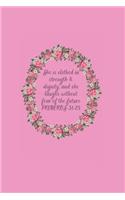 Proverbs 31: 25: Monthly Planner