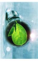 Leaf in a Lightbulb Journal: Take Notes, Write Down Memories in this 150 Page Lined Journal