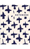 Notebooks: Lined Notebook, 8.5 x 11 Large, 100 pages