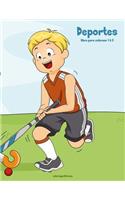 Deportes libro para colorear 1 & 2