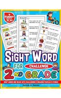 Sight Words 2nd Grade with Challenging & Engaging Puzzles & Stories