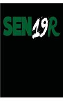 Sen19r: One Subject College Ruled Notebook