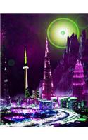 Cyberpunk Science Fiction Notebook #4