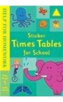 Sticker Times Tables for School
