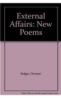External Affairs: New Poems