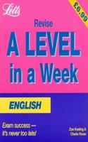 English (Revise A-level in a Week S.)