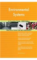 Environmental Systems A Complete Guide - 2020 Edition