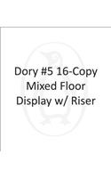 Dory 5 16-copy Mixed Floor Display w/ Riser