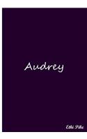 Audrey: Collectible Notebook