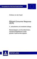 Efficient Consumer Response (Ecr)