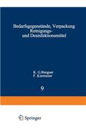 Bedarfsgegenstände, Verpackung Reinigungs- und Desinfektionsmittel: (9 Handbuch der Lebensmittelchemie)