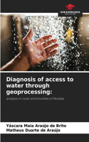 Diagnosis of access to water through geoprocessing