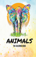 Animals: The Coloring Book