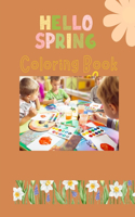 Hello Spring Coloring Book