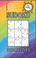 Sudoku 1000 Puzzles: Levels From Very Easy To Insane With Solutions - Vol. 05