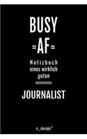 Notizbuch für Journalisten / Journalist / Journalistin