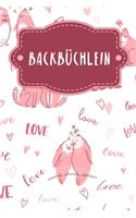 Mein Backbüchlein: Rezeptbuch zum Ausfüllen - Motiv: Liebende Tiere
