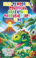 Coloring book for kids Dino-Temporals