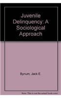 Juvenile Delinquency: A Sociological Approach