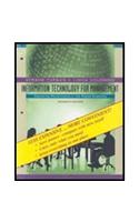 Information Technology for Management
