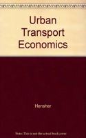 Urban Transport Economics