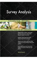 Survey Analysis A Complete Guide - 2019 Edition