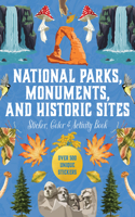 National Parks, Monuments, and Historic Sites Sticker, Color & Activity Book