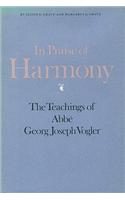 In Praise of Harmony