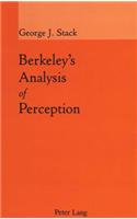 Berkeley's Analysis of Perception