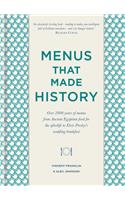 Menus that Made History