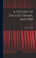 History of English Drama, 1660-1900; 1