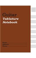 Guitar Tablature Notebook