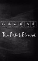Labrador the Perfect Element: Pet Health Record, Periodic Table Inspired Dog Vaccination and Shot Record Note Book, Complete Puppy and Dog Immunization Schedule and Record in Cha