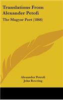 Translations from Alexander Petofi