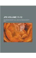JPS Volume 11-12: (English)