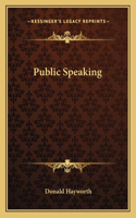 Public Speaking