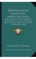 Representative Sonnets By American Poets