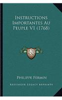 Instructions Importantes Au Peuple V1 (1768)