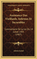 Assistance Des Vieillards, Infirmes Et Incurables