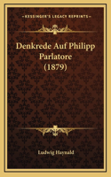 Denkrede Auf Philipp Parlatore (1879)