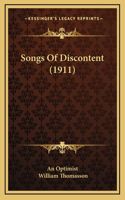 Songs Of Discontent (1911)