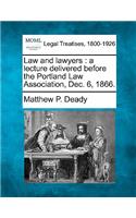 Law and Lawyers